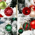 thumbnail image 5 of PayUSD Christmas Balls Ornaments for Christmas Decorations 44 pcs Xmas Christmas Tree Shatterproof Ornaments Set for Holiday Wedding Party Decoration (1.18"-2.36",Red & Green), 5 of 9