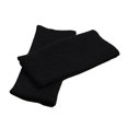 thumbnail image 1 of LUVCLS Guantes de medio dedo sólidos para mujer, guantes de lana suaves y cálidos para tejer en el brazo en invierno, 1 of 7