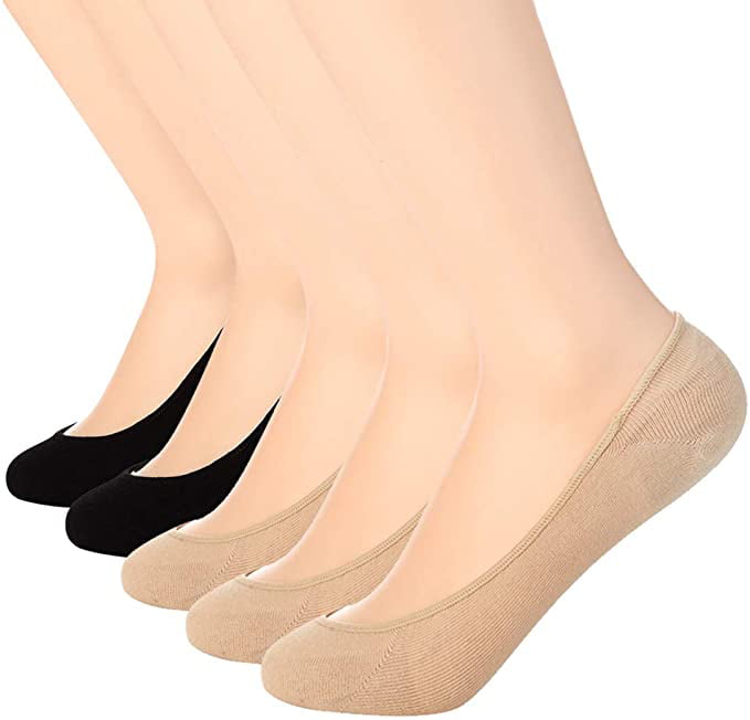 Summer Women Lady Invisible No Show Nonslip Boat Socks Liner Low Cut Sheer Socks 