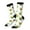 3 Black, variant on Funny Avocado In Mexican Clothes Crew Socks for Men & Women, Breathable Casual Athletic Ankle Socks