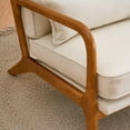 thumbnail image 5 of Sesslife Modern Chenille Oversized Accent Chair, Living Room Chair, Leisure Chair Reception Chair for Living Room, Bedroom, Matcha Green, 5 of 7