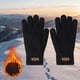 thumbnail image 1 of Guantes de Ciclismo de Invierno para Estudiantes Gmm251029002, Forrados con Lana Gruesa y Resistentes Al Viento, Cálidos, para Deportes Al Aire Libre, Senderismo, Correr, Esquí y Protección Contra El, 1 of 6