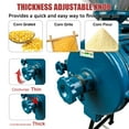 thumbnail image 5 of PRIJESSE Electric Grain Grinder Mill 110V 3000W  Dry Corn Grinder Commercial  Feed Mill Dry Cereals Wheat Grinder W/ Funnel, 5 of 8