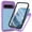 Purple, variant on Google Pixel 11 / 11 Pro Case with Built in Screen Protector,Dteck Full-Body Shockproof Rubber Hybrid Protection Crystal Clear PC Back Protective Phone Case Cover ,Red