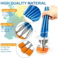 thumbnail image 2 of 0.78 inch Flat Paint Brushes for Acrylic Painting, 32 Pieces Large Acrylic Paint Brushes Bulk for Acrylic, Watercolor, Oil, Crafts, Face Body Art, 2 of 5