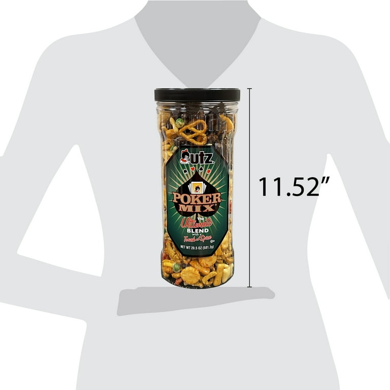 Utz Poker Mix, 20.5 oz Barrel - Walmart.com