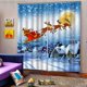 thumbnail image 4 of 100x140cm de Cortinas Navideñas Noel, Sala de , Dormitorio, Cortinas Impermeables, 4 of 9