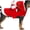 Chef Santa Claus, variant on Chef Santa Claus Dog Costume, Cozy Dog Christmas Outfit, Santa Rider Pet Christmas Costume, Birthday Christmas Gift for Dog Lover Christmas Party, L