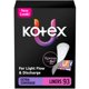 thumbnail image 1 of Protectores diarios Kotex de absorción ligera con cobertura extra, 93 unidades, 1 of 7
