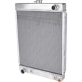 thumbnail image 2 of Universal Aluminum Radiator - 27 Inch Tall, Driver Side Outlet, 2 of 13