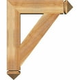 thumbnail image 2 of Ekena Millwork 3 1/2"W x 18"D x 22"H Traditional Traditional Smooth Bracket, Douglas Fir, 2 of 4