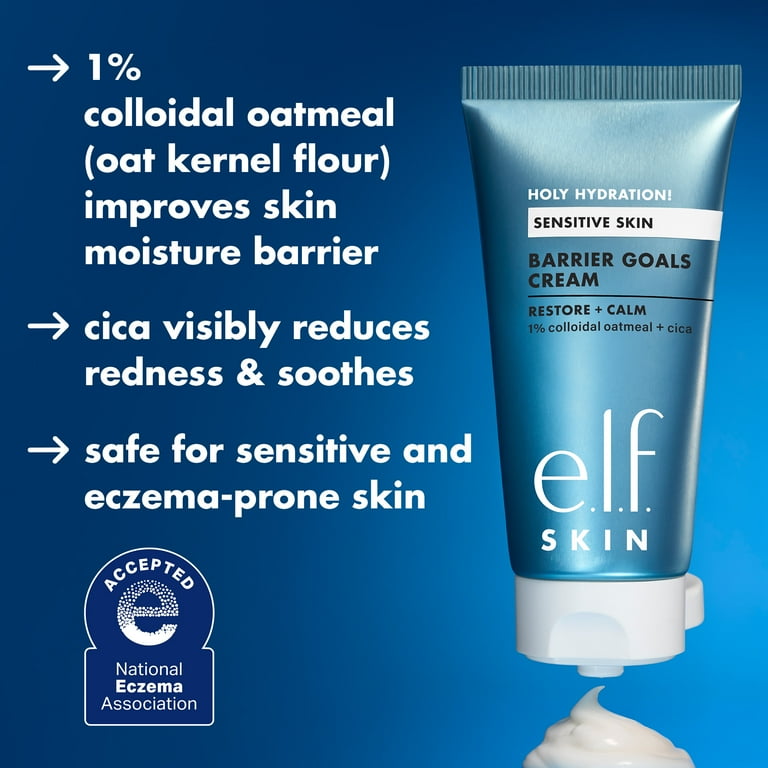 e.l.f. SKIN Holy Hydration! Barrier Goals Cream, 2.1oz - Walmart.com