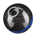 thumbnail image 2 of Perilla de fibra de carbono Manual Universal para coche, cabezal de cambio de marchas, 6 velocidades, negro con línea azul Jadeshay  A, 2 of 8