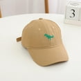 thumbnail image 2 of oqasdz Toddler Kids Dinosaur Baseball Cap Adjustable Sun Hat with UPF 50+ for Spring Fall Outdoor Play Sunhat, Size 2-8 Years, 2 of 4