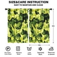 thumbnail image 2 of Camouflage 52x84in(132x213cm) Curtains 2 Panels for Kids Bedroom, Window Drapes for Kids Boys Girls Bedroom Curtains Designed To Spark Joy and Creativity, 2 of 5