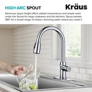 KRAUS Coda 2-Function Single Handle Pull-Down Kitchen Faucet in Chrome