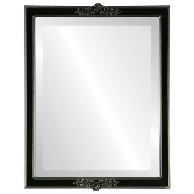 Miroir Encadré Athena - Noir Mat