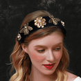 thumbnail image 5 of Diadema acolchada de terciopelo con diamantes de imitación hecha a mano para mujer, diadema de princesa Vintage de lujo, fiesta de diseñador de moda MFZFUKR  CPB-DE-LYY817-2, 5 of 5