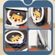 thumbnail image 5 of Bewildely Juego de baloncesto para niños, juego de cesta ajustable, juguetes de tiro para niños de interior, baloncesto colgante para niños. Juguetes LM709 férula naranja, 5 of 6