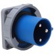 thumbnail image 4 of 3 enchufe industrial del Pin 63A IP67 impermeable 2P+E 220240V a prueba de polvo para el aeropuerto de la electricidad, 4 of 10