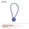 thumbnail image 3 of Magnetic Cable Clips 7.5 Inch x 0.6 Inch Gray for Home, Kitchen, Office, 10 Pcs, 3 of 5