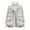 White, variant on Hvyesh Women Winter Puffer Vest Lightweight Stand Collar Sleeveless Padded Jackets Oversized Puffer Waistcoat with Pockets
