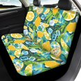 thumbnail image 4 of Uourmeti Lemon Car Seat Covers 3 Pack, Car Seat Covers Full Set Polyester Easy to Install Breathable for Trucks Cars SUVs, 4 of 10