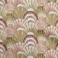 thumbnail image 1 of oneOone Rayon Light Brown Fabric Sea Shells Ocean Sewing Fabric By The Yard Printed Diy Clothing Sewing Supplies 56 Inch Wide, 1 of 4