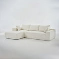 thumbnail image 2 of 108*68 inch Cloud Sofa, Modular Design, White, for Living Room, 2 of 24