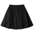 thumbnail image 3 of Byoo Toddler Girls Elastic Waist Pleated Mini Skirt School Uniform Casual Everyday Bottoms, 3 of 6
