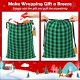 thumbnail image 4 of Bolsas de regalo de Navidad, paquete HRX, tela grande, 6 unidades, 4 of 7