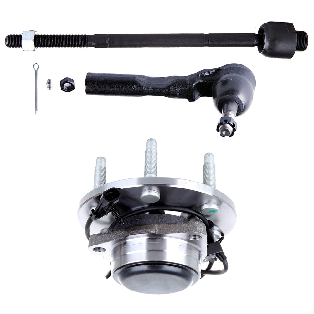 CCIYU Front Inner Tie Rod End Front Outer Tie Rod End Wheel Hub Bearing fit for 19992007 for