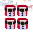 thumbnail image 2 of 4pcs Belt Shape Napkin Rings Decorative Napkin Holders Christmas Paper Ring Party Supplies, 2 of 7