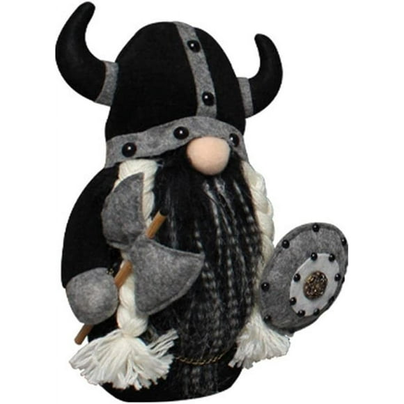 Christmas Decorations for Bedroom, Christmas Gnome, Christmas Gnomes, Christmas Decoration, Faceless Gnome Plush Doll Knight Dwarf Viking Gladiator Figurine Table Ornaments Decoration, Black