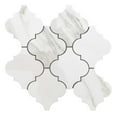 thumbnail image 6 of The Tile Life Stately Arabesque Gold Polished Porcelain Mosaic Floor & Wall Tile, 11 x 12 in, 1-Piece, 6 of 9