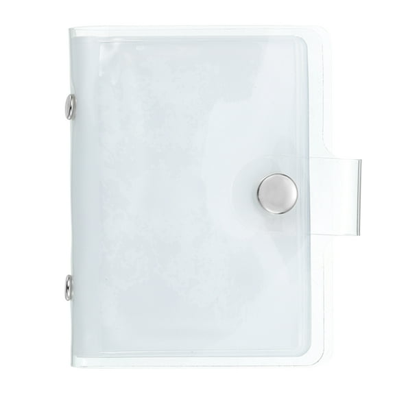 1 Pcs Mini Photo Album, 36 Pockets 3x4 Kpop Photocard Holder, Transparent