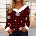 thumbnail image 2 of NMMUED Christmas Shirt Christmas Tops for Women Blouses for Women Dressy Casual Christmas Blouses for Women Womens Graphic T Shirts Christmas T Shirts Going Out Tops for Women Black L, 2 of 5