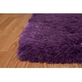thumbnail image 3 of United Weavers Benella Nubia Purple Woven Polyester Shag Area Rug, 3 of 6