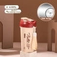 thumbnail image 1 of Vaso de agua con pajita de acero inoxidable 304 con cuerda de transporte. Práctico vaso térmico para café/refresco., 1 of 7
