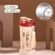 thumbnail image 1 of Vaso de agua con pajita de acero inoxidable 304 con cuerda de transporte. Práctico vaso térmico para café/refresco., 1 of 7
