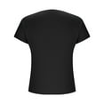 thumbnail image 4 of Timegard Tops for Women Summer V Neck Short Sleeve Slim Fitting Comfy Casual Solid Color Tee Fashion, 4 of 7