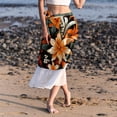 thumbnail image 6 of Tangerine Chic Chiffon Beach Dresses - Women's Summer Dresses for the Beach, 6 of 6