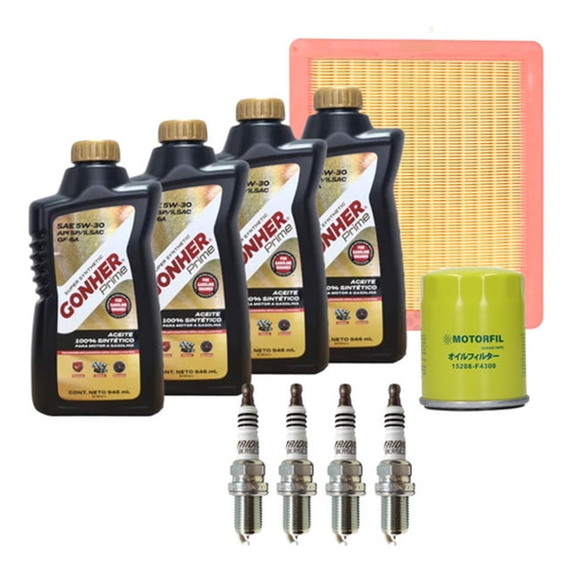 Kit Afinacion Mg 5 2024 5w30 Gonher Sintetico Biridium