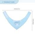 thumbnail image 3 of Shisuyan Dog Collar Bandana Sky-Blue 1Set M, 3 of 9