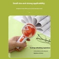 thumbnail image 4 of Triangular Stitching Lanyard Fan, Portable Handheld Cooling Device With Thickened Protective Mesh, for Outdoor Travel, A, 4 of 5
