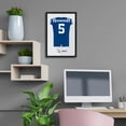 thumbnail image 2 of Anthony Richardson Indianapolis Colts Home Jersey Framed Art Print, 2 of 2