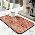 thumbnail image 3 of Brown Boho Drying Mat Heat Resistant Drying Mat for Kitchen Counter Collapsable Bar Mats for Shop Countertops (19.5x12in,Set Of 2), 3 of 7