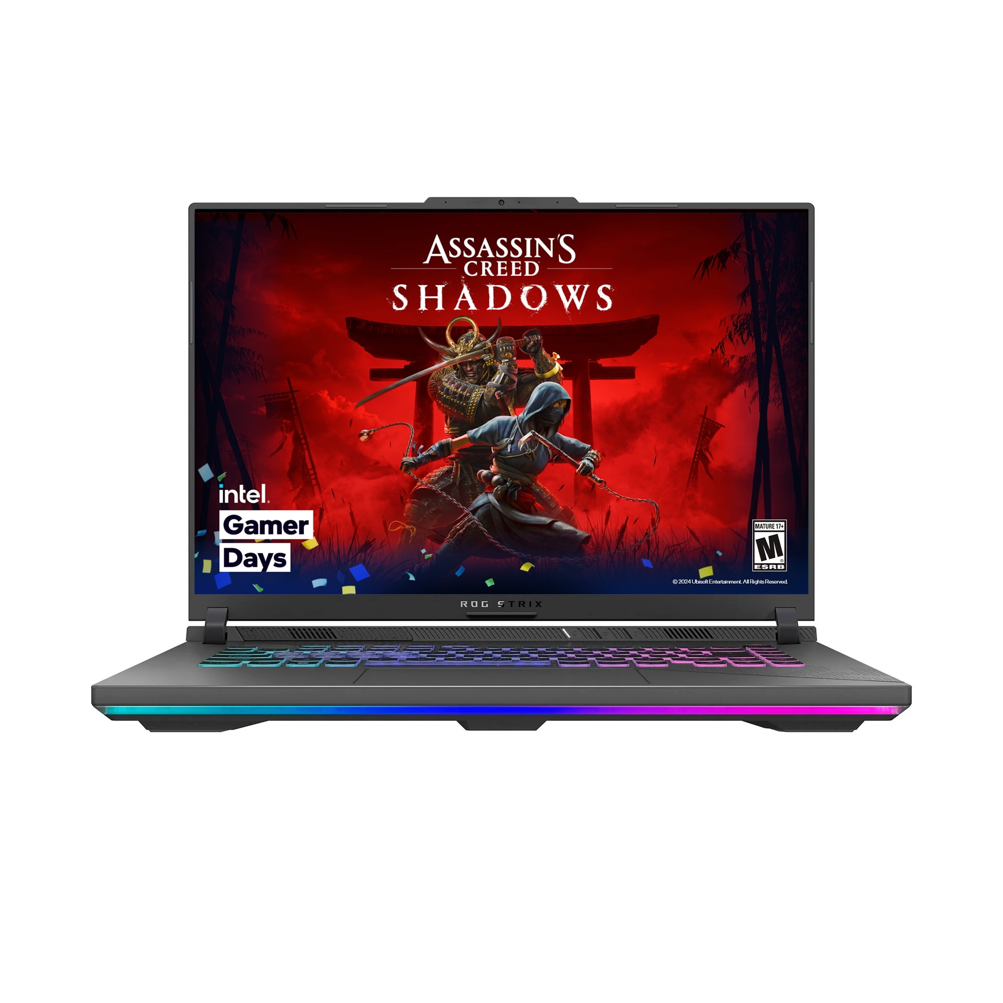 ASUS ROG Strix G16 (2024) Gaming Laptop, 16” Nebula QHD 240Hz, NVIDIA RTX 4060, Intel Core i9-14900HX, 16GB DDR5, 1TB SSD, Wi-Fi 6E, Windows 11, G614JVR-ES94