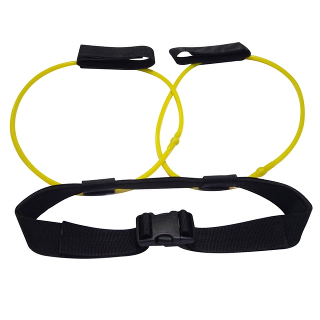 Greeniant Banda de resistencia de látex para tirar de la pierna, cinturón de estiramiento, Pedal, ejercitador de Fitness, suministros de correa para Uniforme atlético Greeniant OD000985-00B