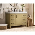 thumbnail image 3 of Elegant Kitchen and Bath 42 inch Single Bathroom Vanity In Honey Brown, 3 of 10